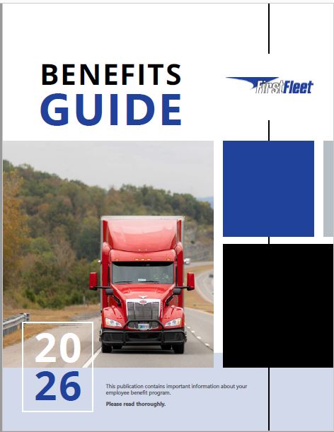2026 FirstFleet Benefits Guide cover
